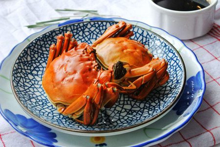清蒸螃蟹的做法和轨范，十月恰是吃蟹好季节
