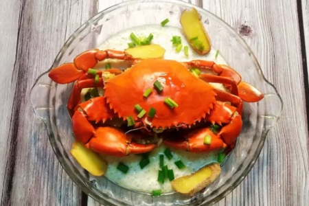 孕妇哺乳期最应该吃的一道菜，清蒸大螃蟹的做法
