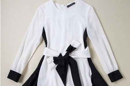 大衣蝴蝶结的四种打法，让女生打造精致的风衣腰带
