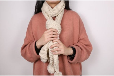 女生时尚围巾的各种围法，冬天一定要会系的八种方法
