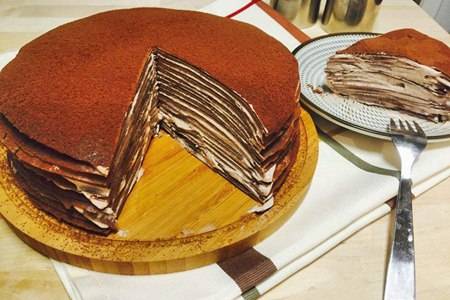 千层蛋糕的简单做法，酸甜芒果浓郁巧克力你喜欢哪一款