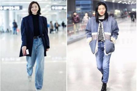 刘雯同款牛仔裤的春季款式，2020最流行的牛仔裤搭配