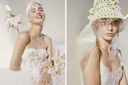 Yolancris2021新季婚纱发布会 TOUCH系列以白色体现新生代女性高级感
